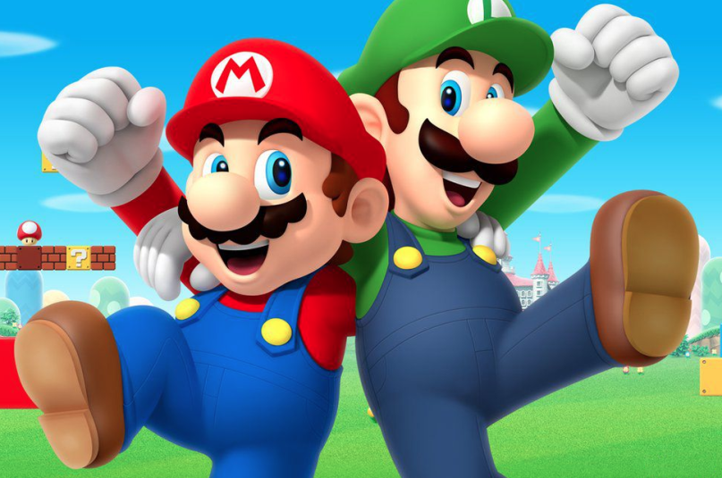 Super Mario Bros Coloring Game