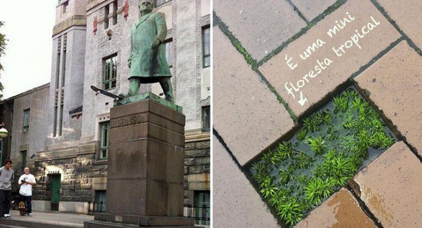 15 “Vandalismos” do bem que surpreenderam a todos com tanta 