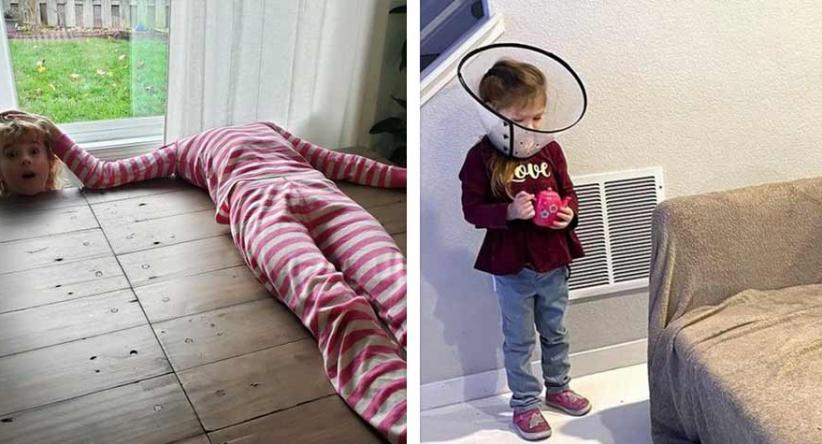 16 Fotos que provam que as crianças acabam com o tédio de qu