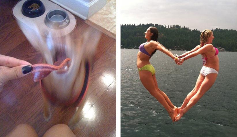 17 Fotos que foram tiradas em momentos perfeitos