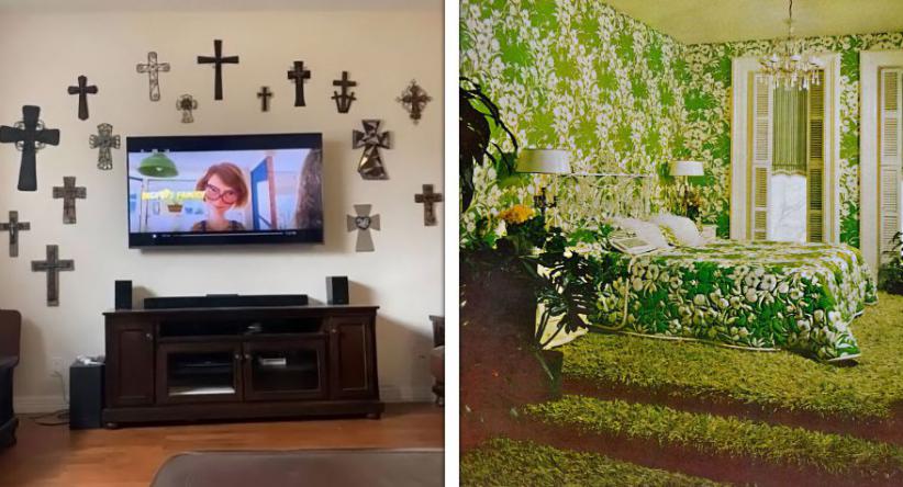 20 Vezes em que a decoração das casas foi tão bizarra que fi