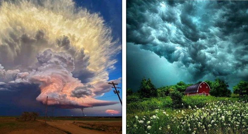 21 Fotos que mostram condições climáticas e fenômenos extrao