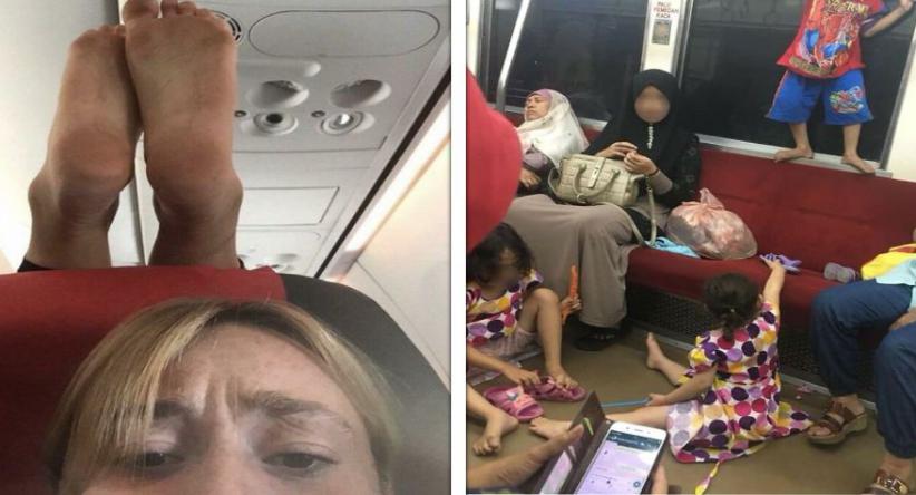 21 Passageiros que esqueceram a educação e o bom senso em ca