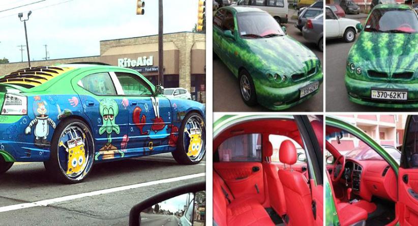 21 Vezes em que as pessoas personalizaram seus carros de for