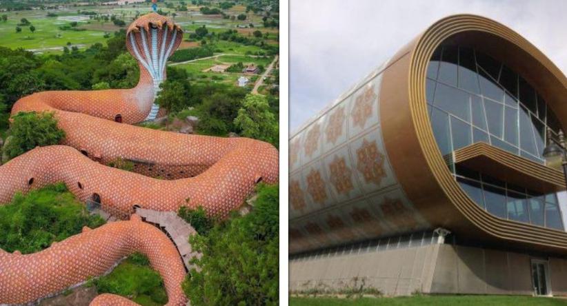 22 Edifícios excêntricos ao redor do mundo que são verdadeir