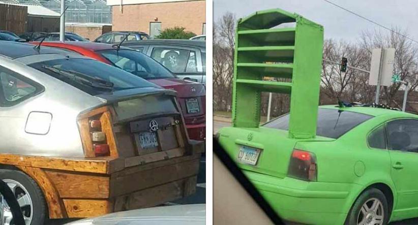 22 Vezes em que os donos de veículos foram um pouco longe de