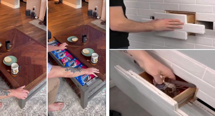 23 Compartimentos secretos que fizeram destes lugares caixin