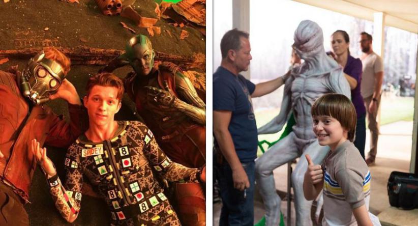 24 Fotos dos bastidores de séries e filmes famosos que mostr