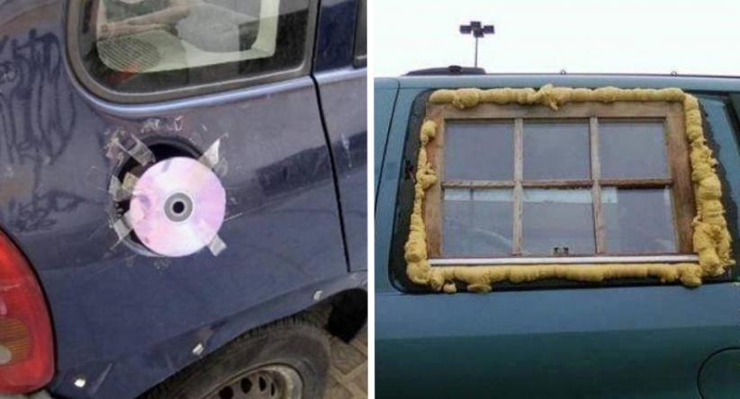 25 Fotos que mostram que “consertar” o carro parece não ser 