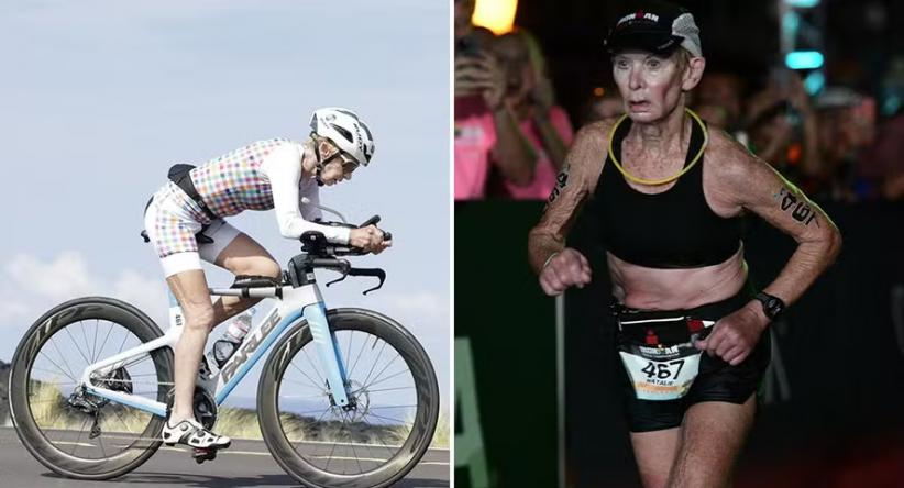 Aos 80 anos, Natalie Grabow faz história ao completar o IRON