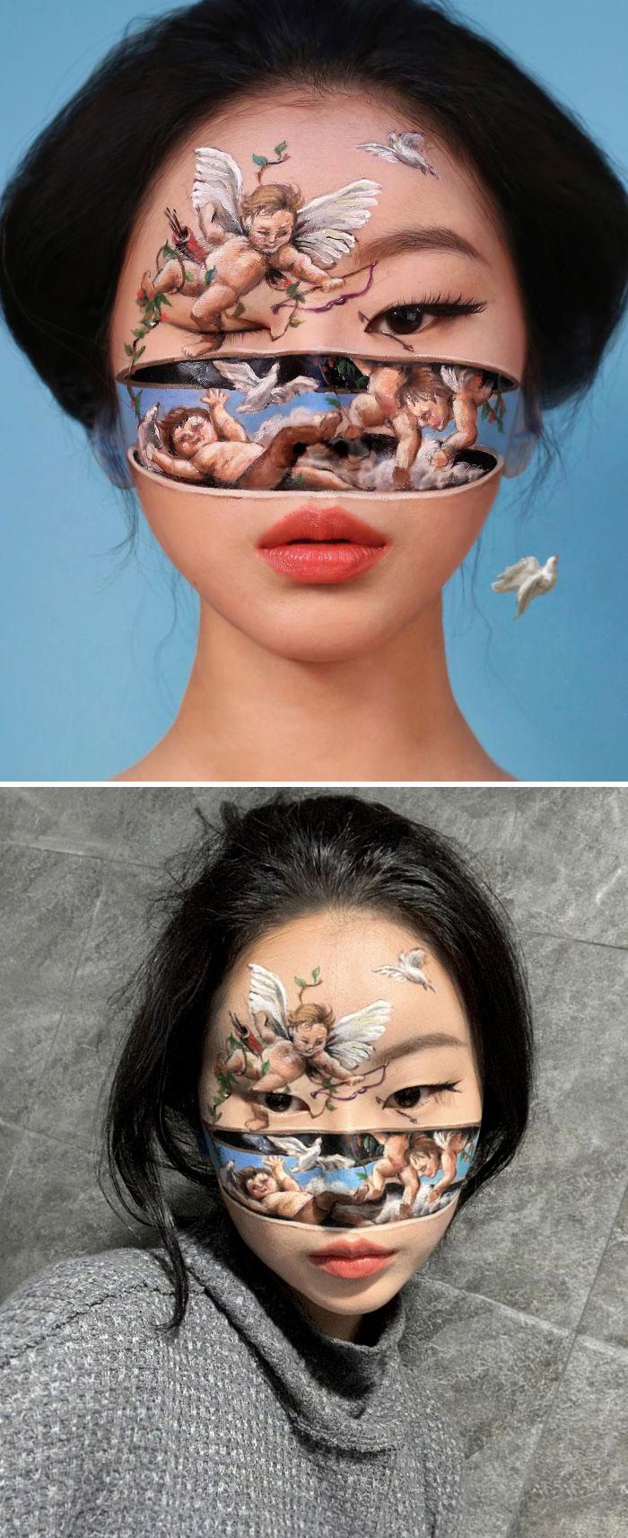 Essa artista coreana mostra que nada é impossível no mundo d