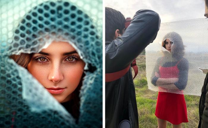 Fotógrafo mostra bastidores e prova que não é preciso gastar