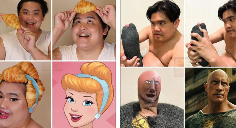 Homem faz sucesso na internet com suas fantasias engraçados 