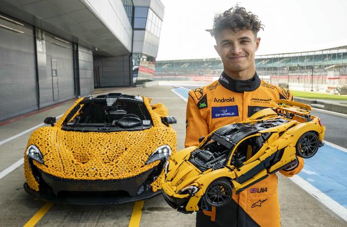 Lego e McLaren criam réplica funcional de supercarro que se 