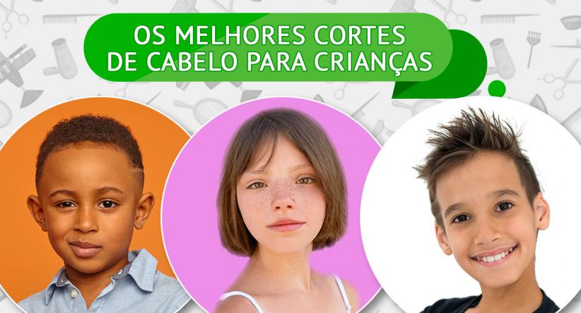 Os melhores cortes de cabelo para crianças