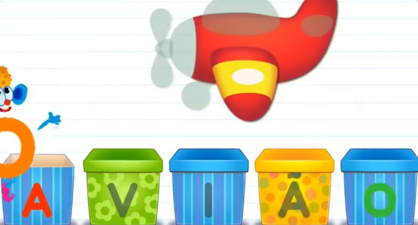 ABC jogo educativo para crianças