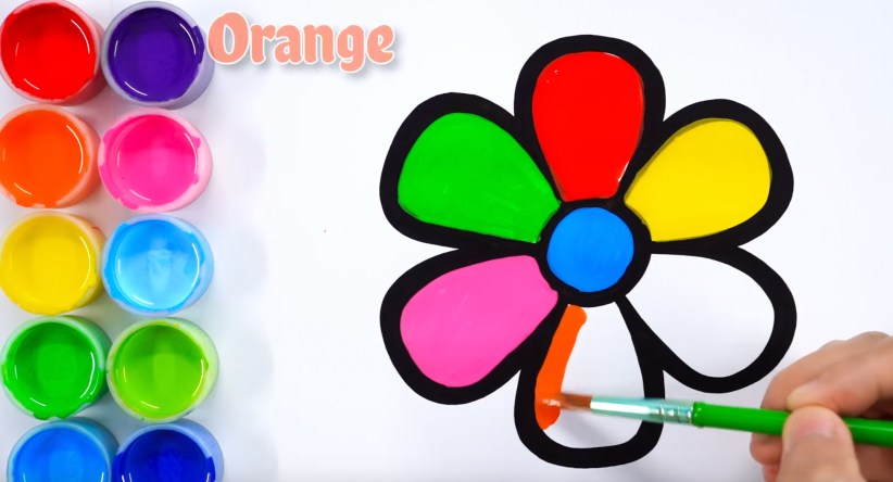Cores para colorir plantas