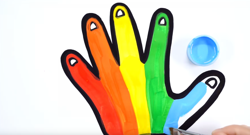 Hand Coloring with Gouache and Drawing
