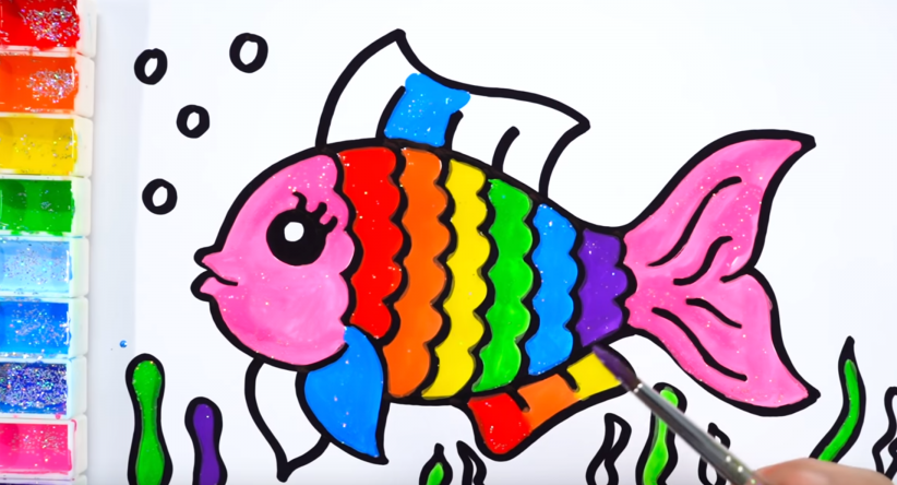 How to draw Fish