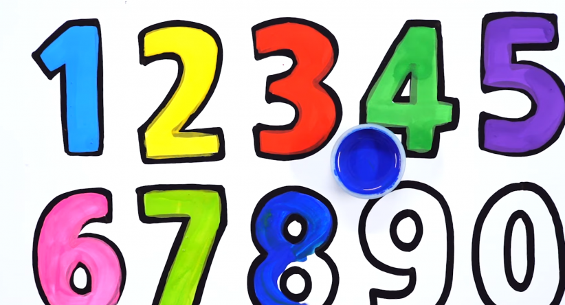How to Draw Number 0 to 9 Number S