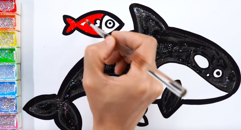 How to draw Orca