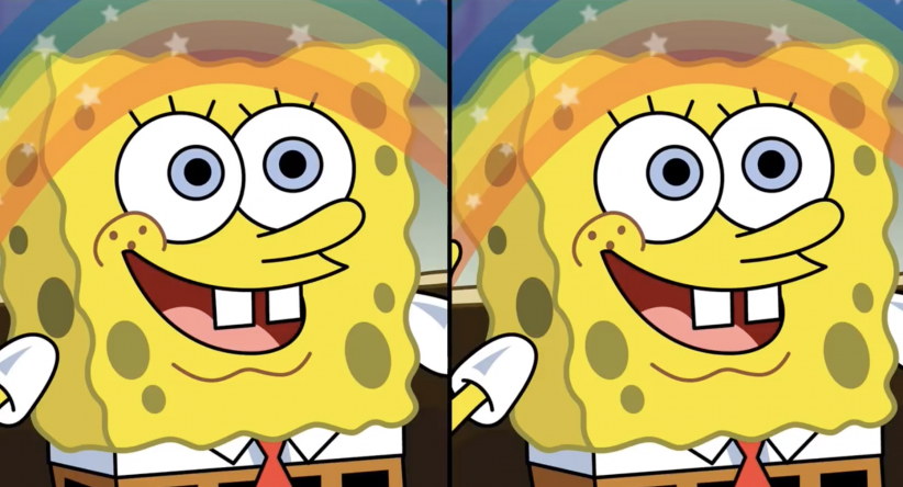 Photo Puzzles 2 Spongebob Squarepants Spot the difference Br