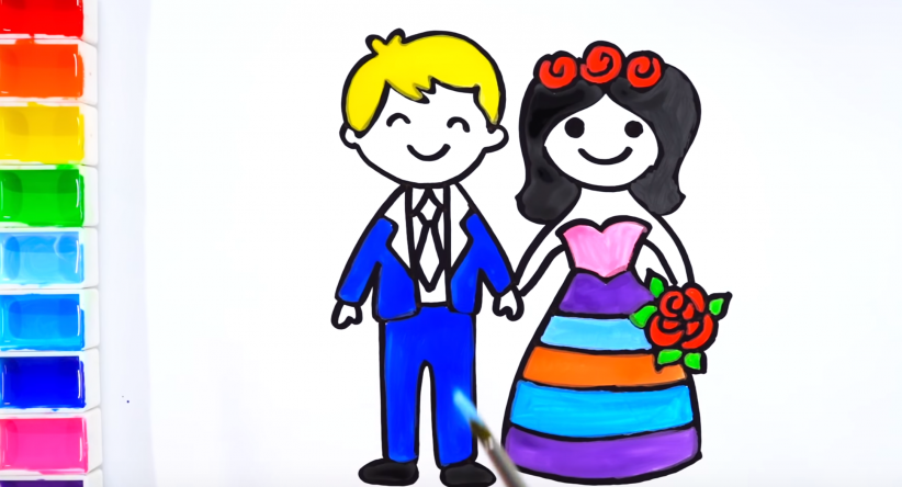 Wedding Bride and Groom